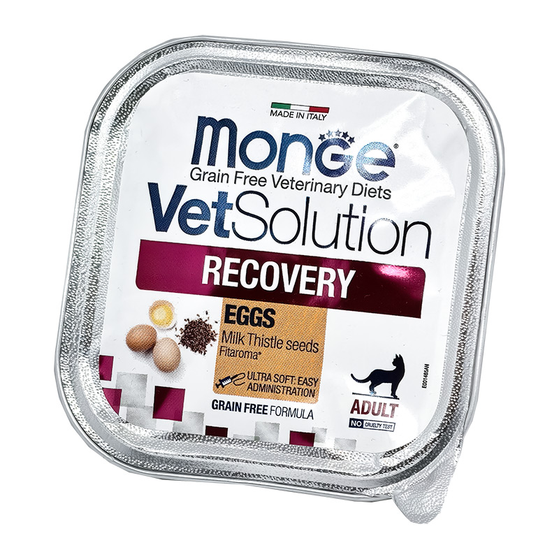 Monge VetSolution Cat Recovery диета для кошек Рекавери, ламистер 100 г