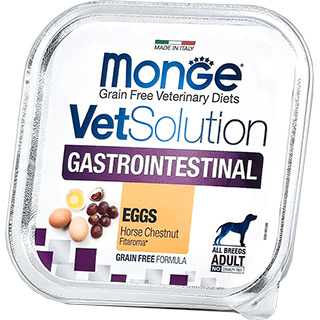 Monge VetSolution Dog Gastrointestinal, диета для собак Гастронтестинал, ламистер 150 г